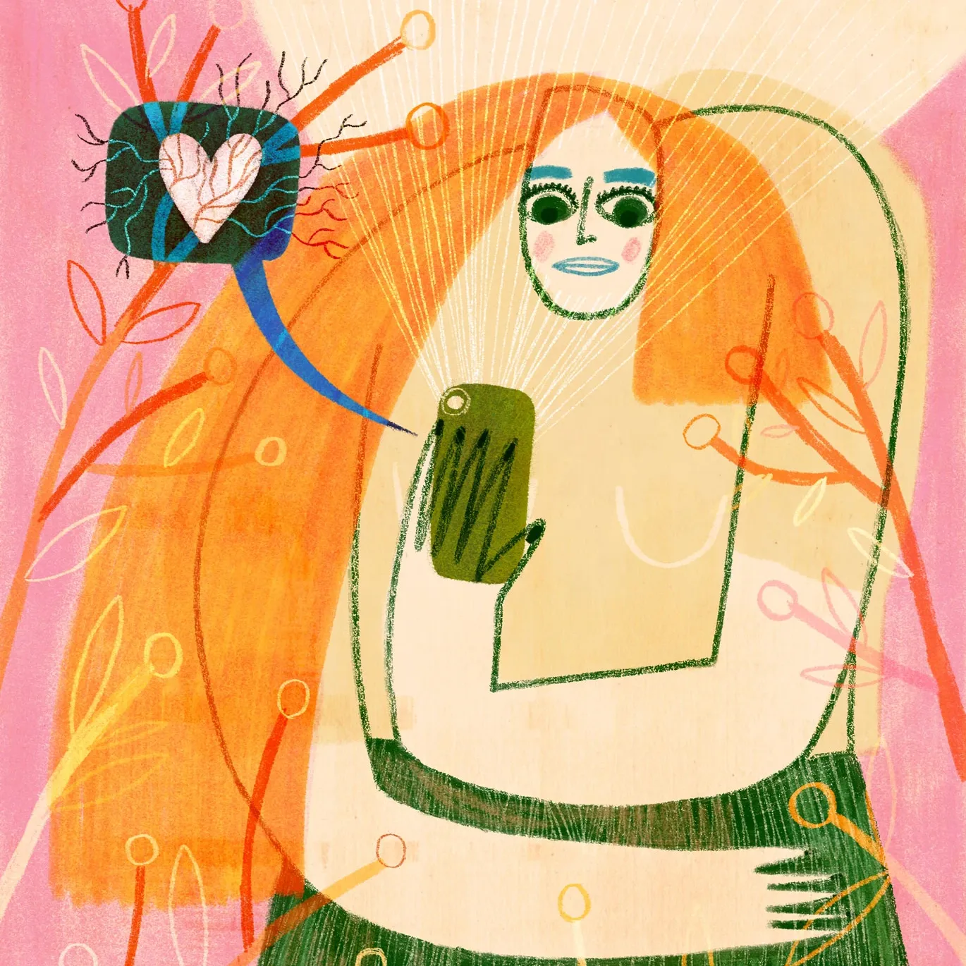 Foto principal del artículo 'La eventualidad del milagro' · Ilustración: Daniela Beracochea