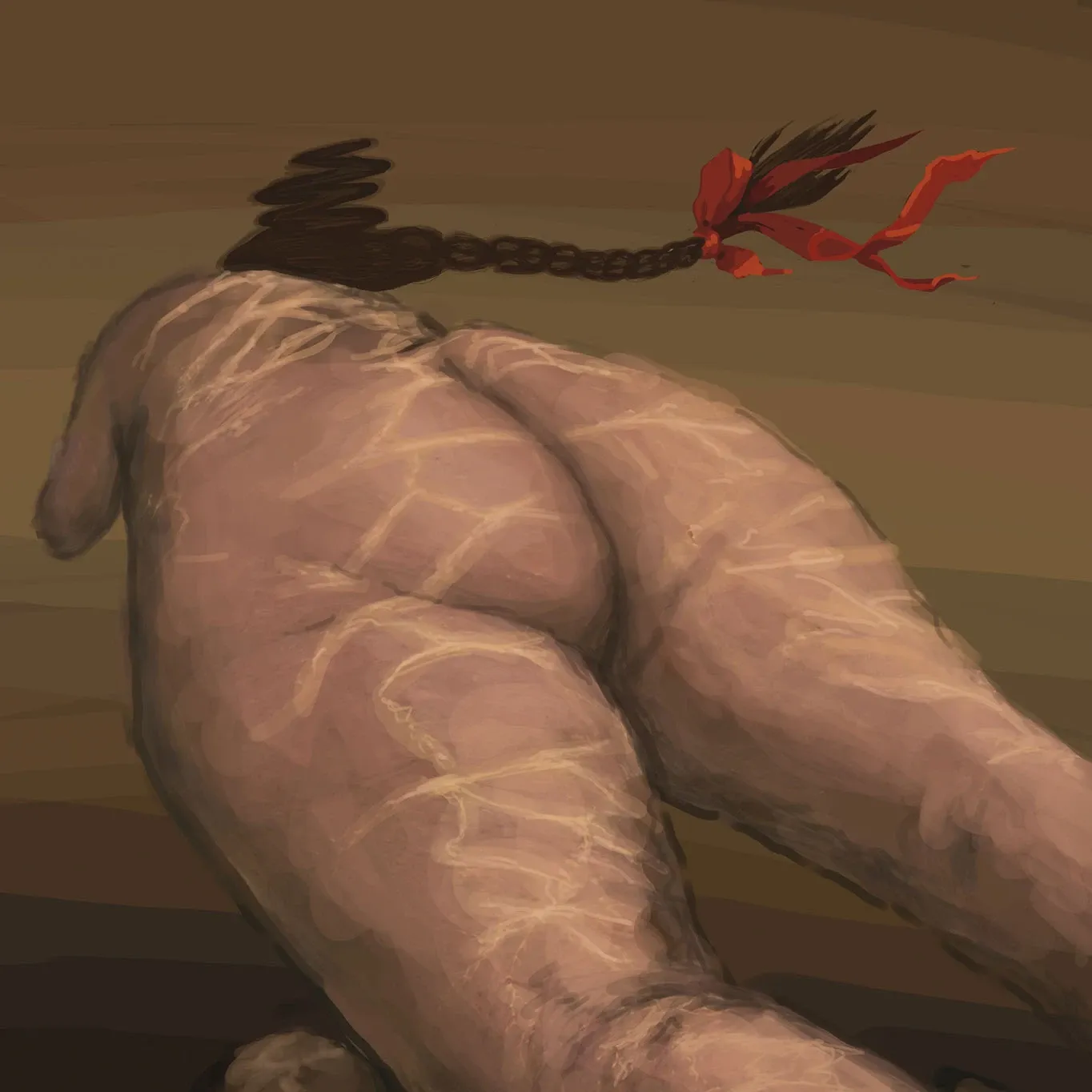 Foto principal del artículo 'Detrás del desnudo' · Ilustración: Florencia Itzaina