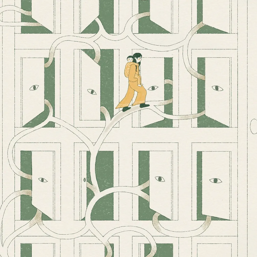 Foto principal del artículo 'Lo repetí 35.000 veces' · Ilustración: Lucía Ruggiano