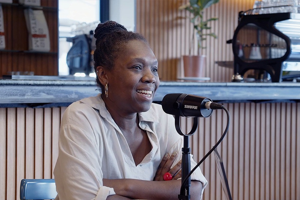 Denise Mota y Brian Majlin